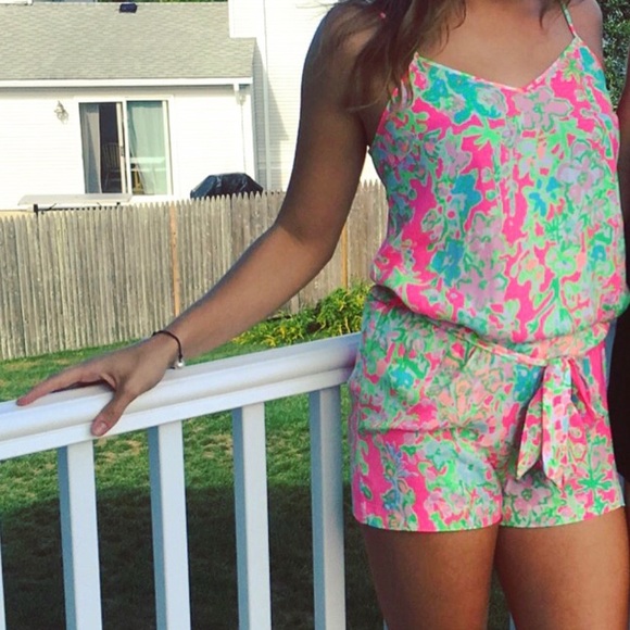 Lilly Pulitzer “Deanna” romper - Picture 5 of 5